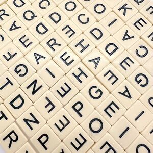 Bananagrams Replacement Tiles Various Letters 229 Total Crafting Scrapbook